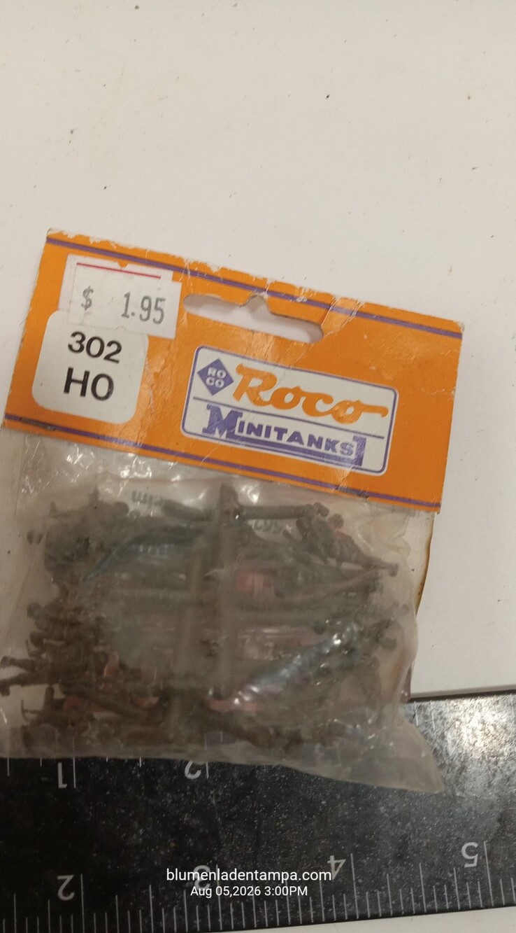 Roco Minitanks 302 HO Scale Tank Riders Figures Model Kit New in Pack
